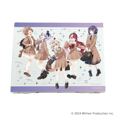 『Million Production』キャンバスボード01/集合イラスト 制服風衣装ver.(描き起こしイラスト)